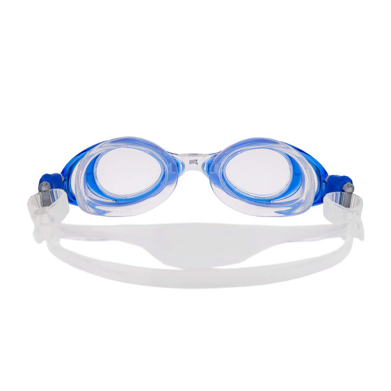 Zoggs Vision Neutral, Optische-Schwimmbrille, Clear/Blue/Clear