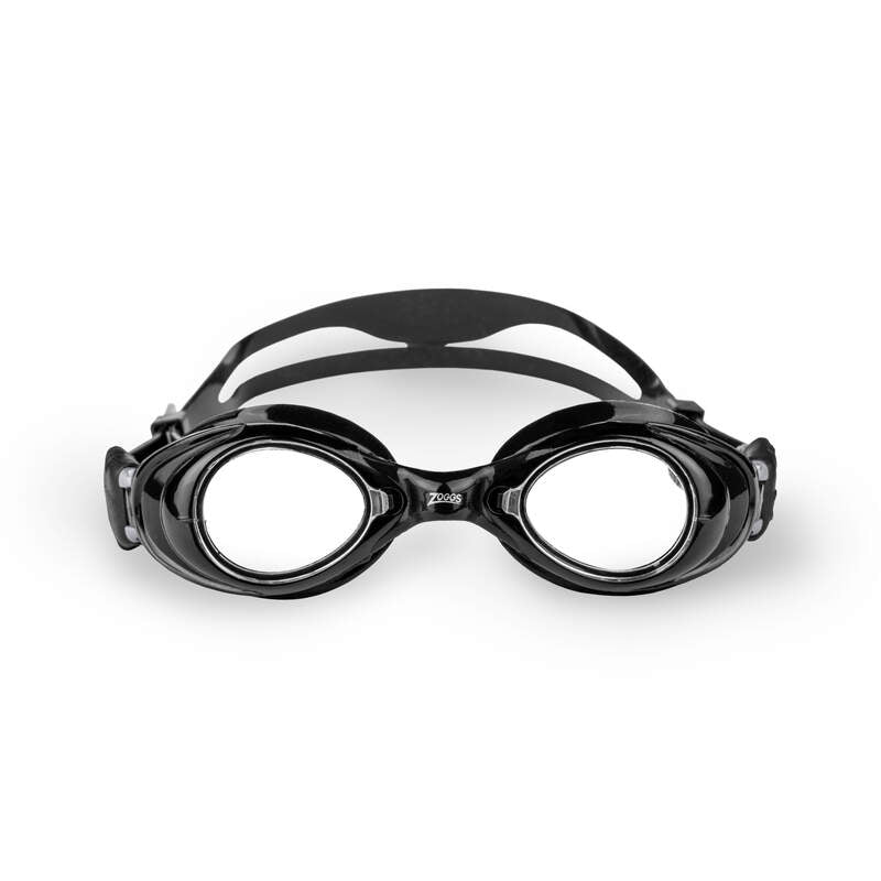 Zoggs Vision Neutral, Optische-Schwimmbrille, Black/Black/Clear