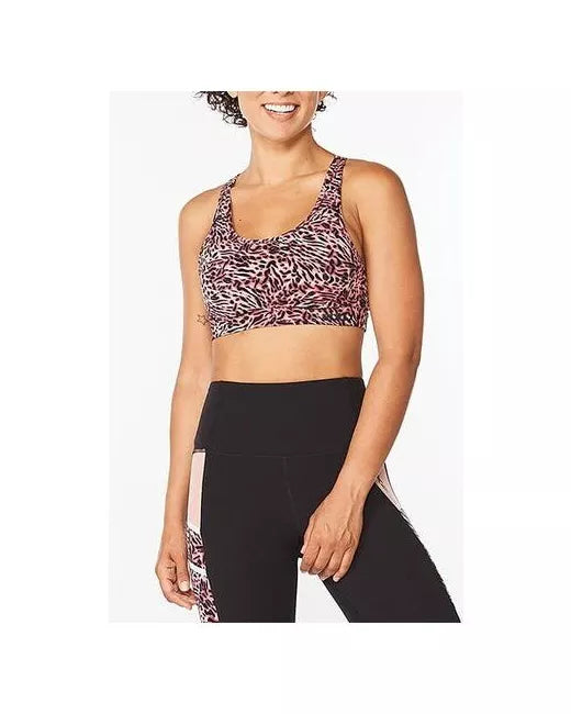 2XU Form Strappy Crop, Damen, Instinct/Black