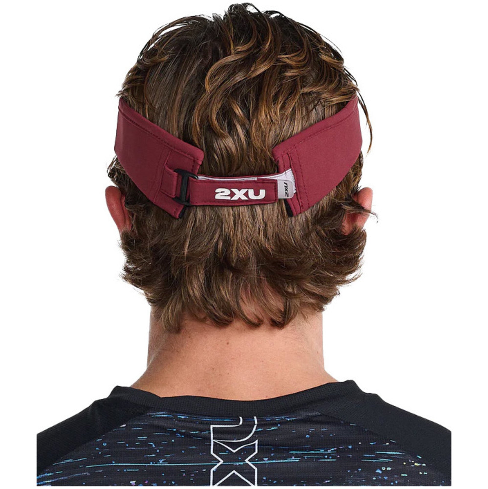 2XU Unisex Run Visor Truffle / White