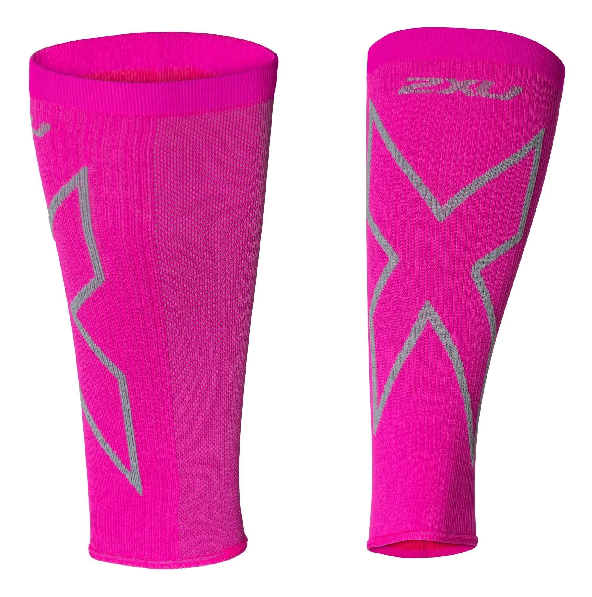 2XU X Compression Calf Sleeves, magenta