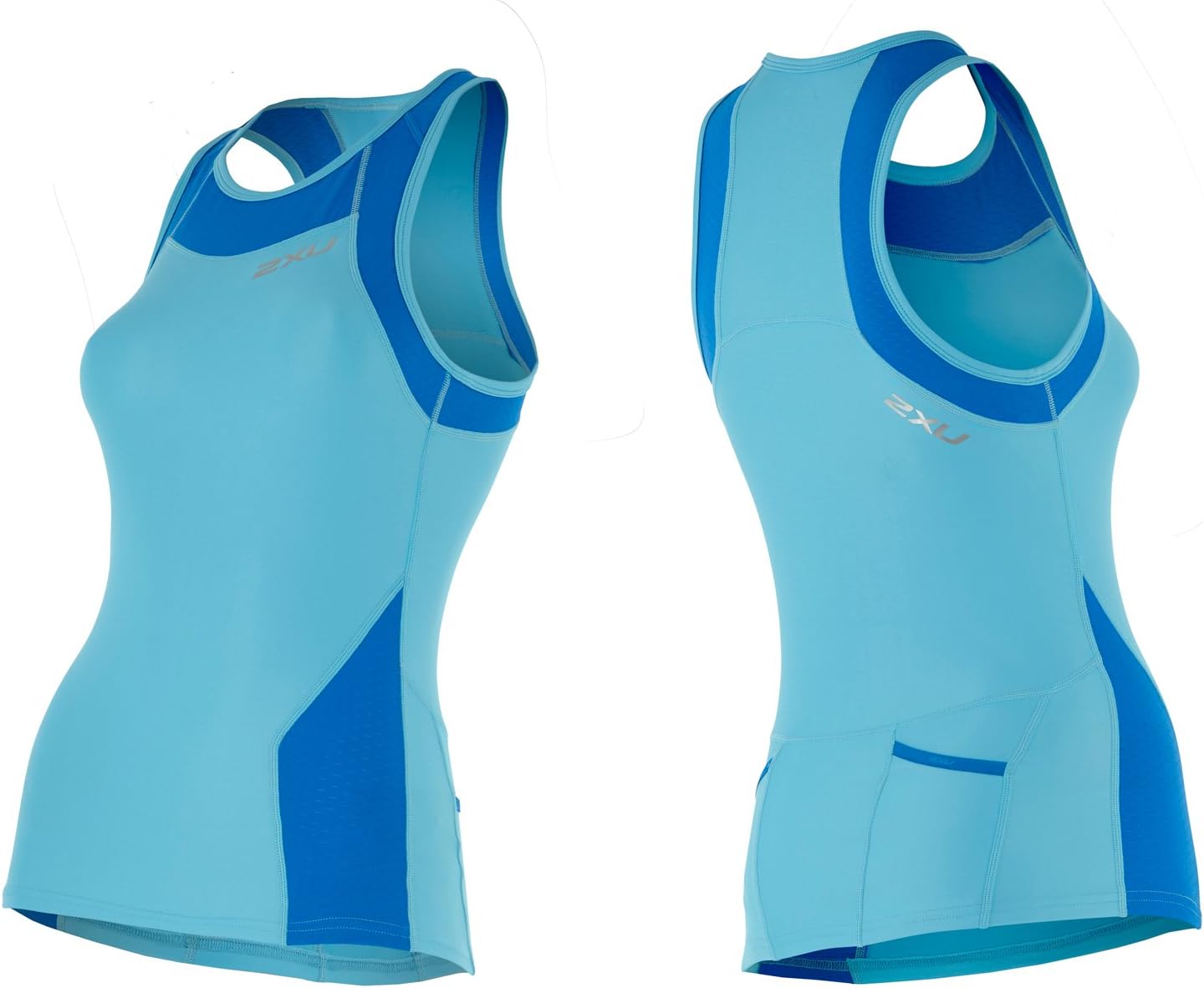 2XU X-Vent Tri Singlet, Damen, blau