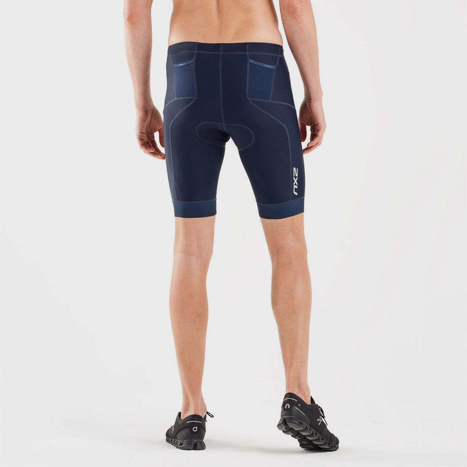 2XU Herren Perform Tri Shorts 9inch Midnight/Fresh Blue