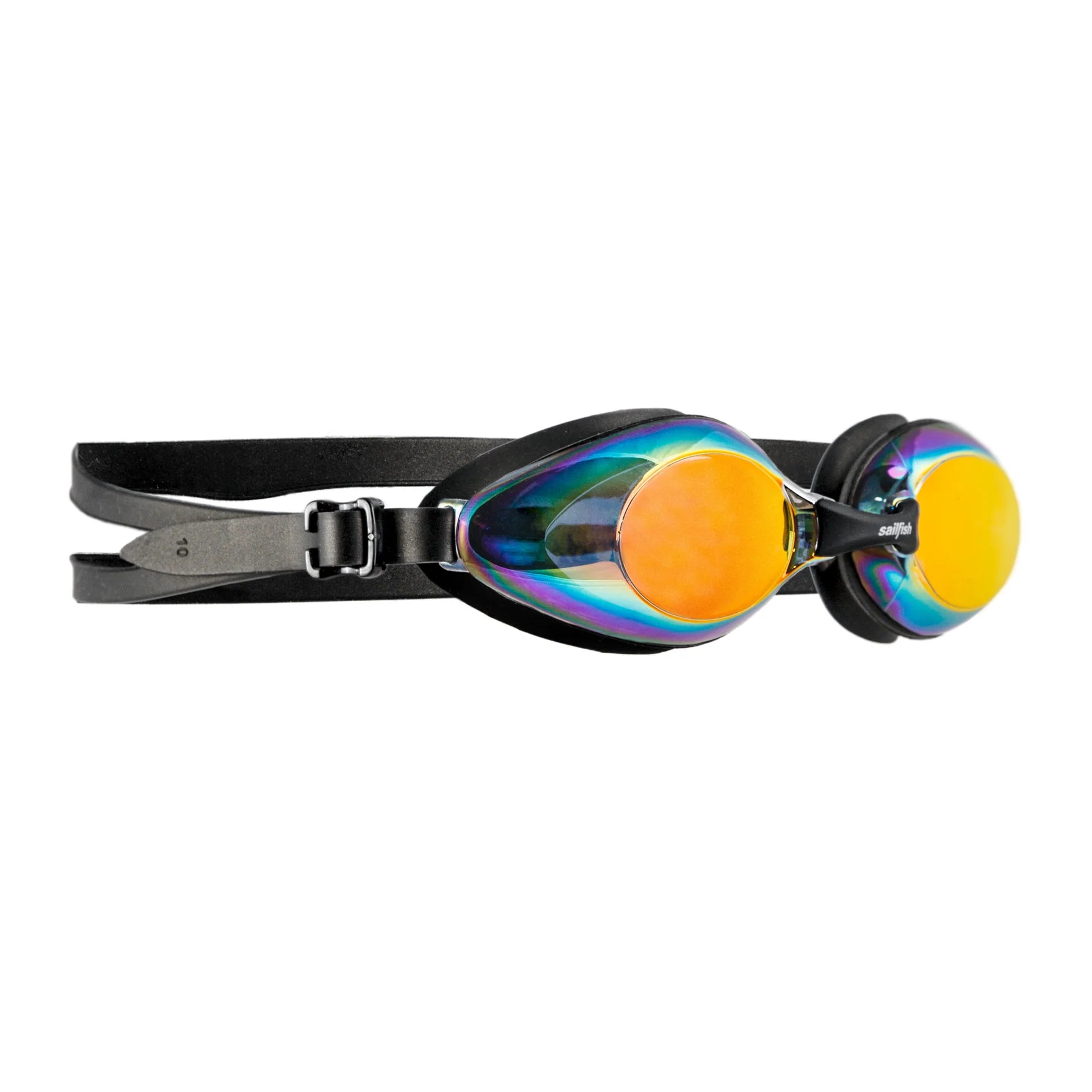 Sailfish Goggle Flow Gold Mirror, Schwimmbrille