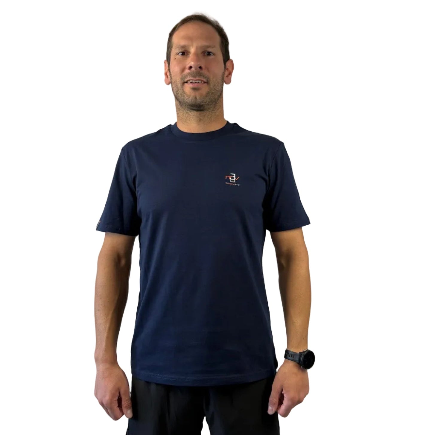 Trinovate Essential T-Shirt, Herren, core-blue, Ansicht von vorn am männlichen Modell