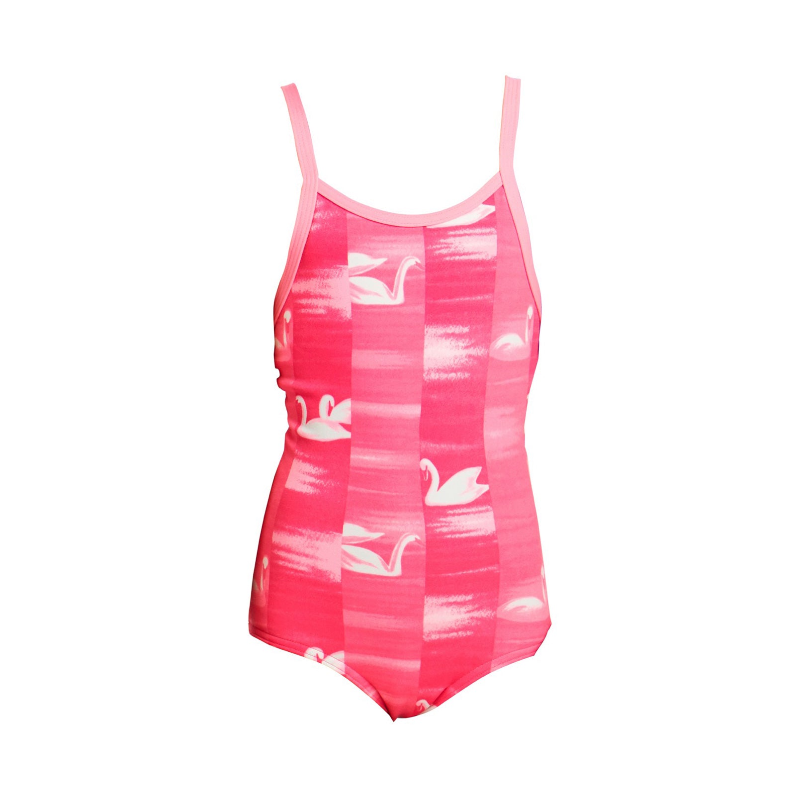 Way Funky Funkita, Printed One Piece Swan Lake, Badeanzug, Kinder