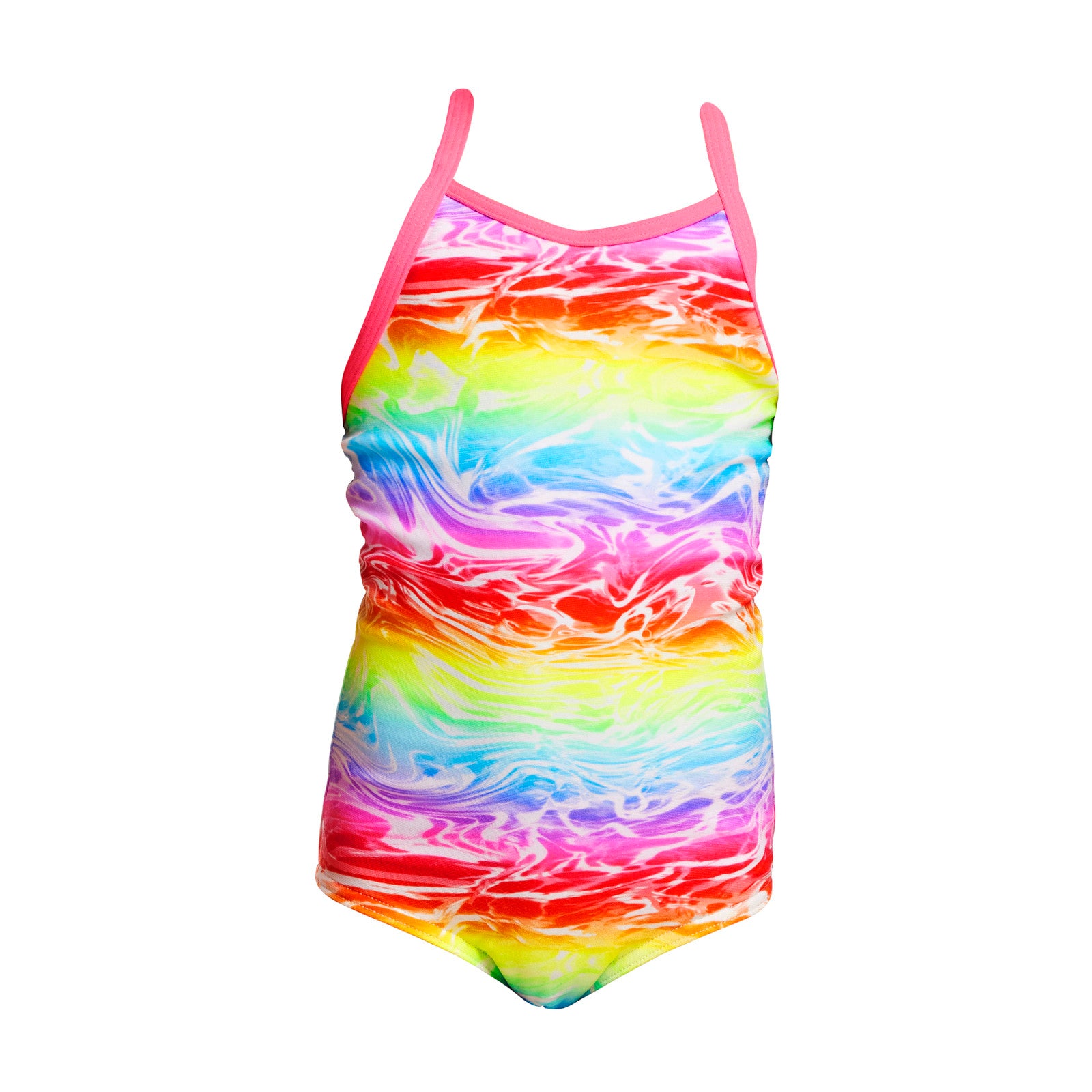 Way Funky Funkita, Printed One Piece Lake Acid, Badeanzug, Kinder