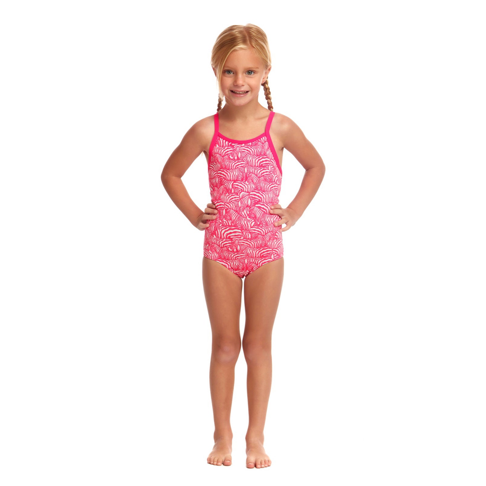 Way Funky Funkita,Eco One Piece Painted, Badeanzug, Kinder