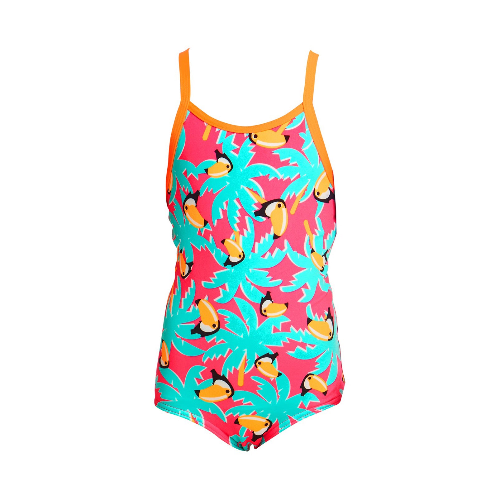 Way Funky Funkita, Eco One Piece Toucan Tango, Badeanzug, Kinder