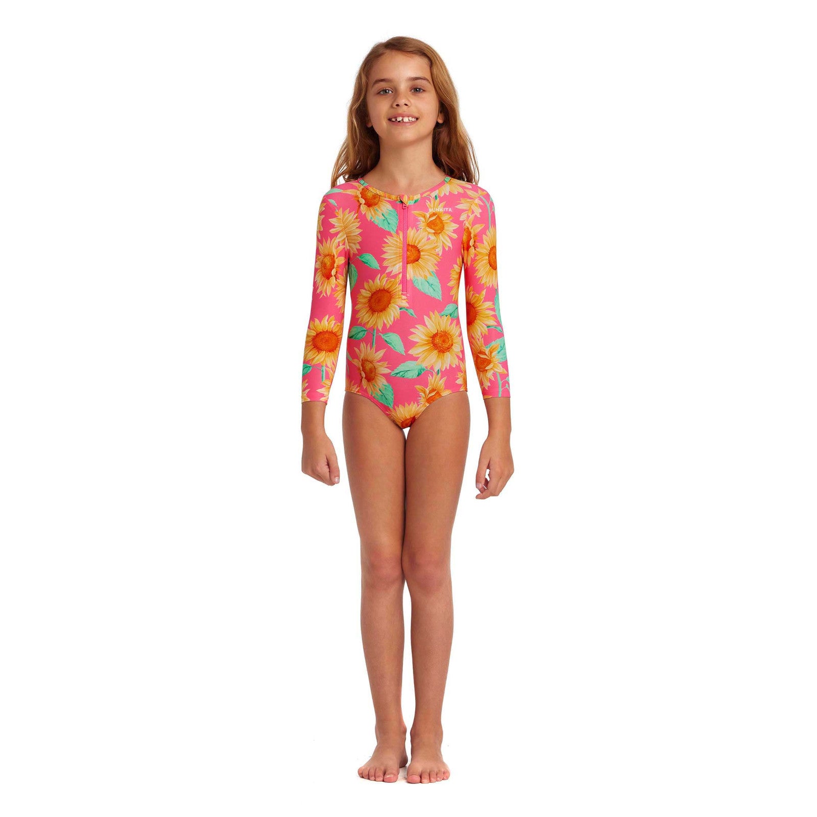 Way Funky Funkita, Sun Cover One Piece Cher, Langarm - Badeanzug, Kinder