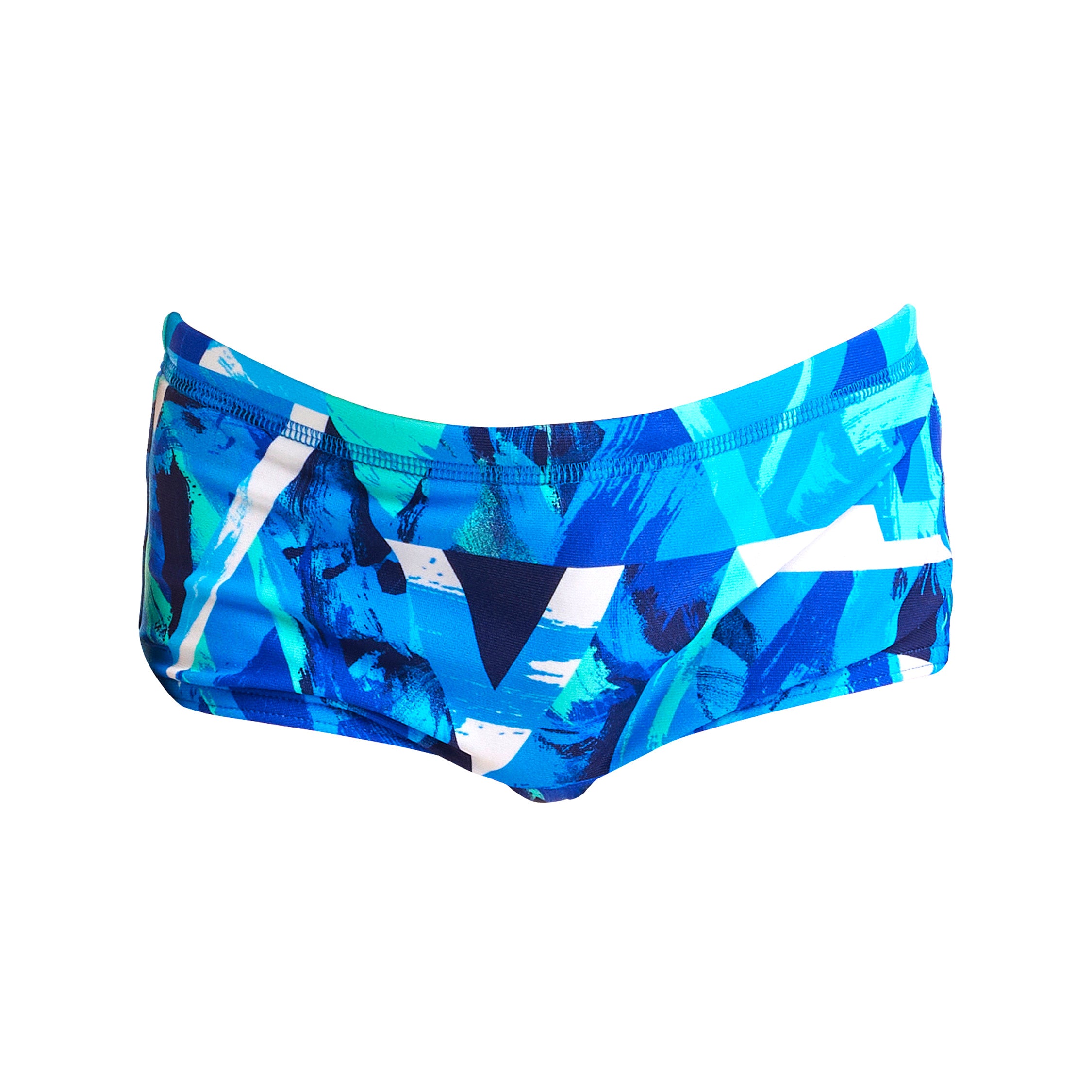 Way Funky, Funky Trunks, Printed Trunks Bashed Blue, Badehose, Kinder