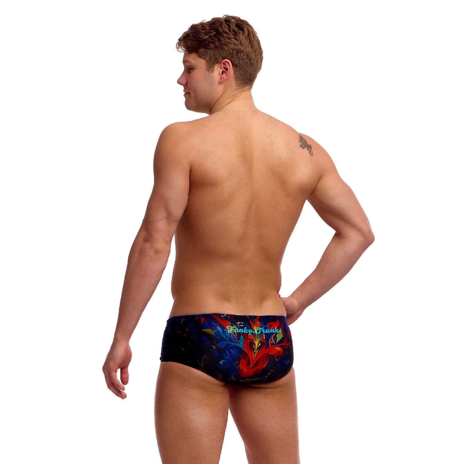 Tragebild Ansicht Badehose von hinten