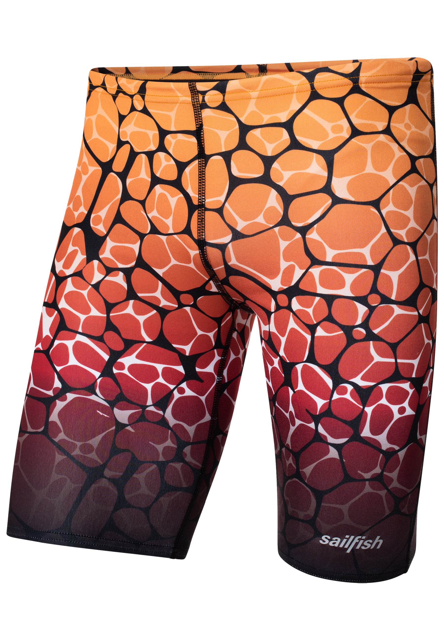 Sailfish Mens Durability Sunrise, Jammer, Badehose, rot/orange