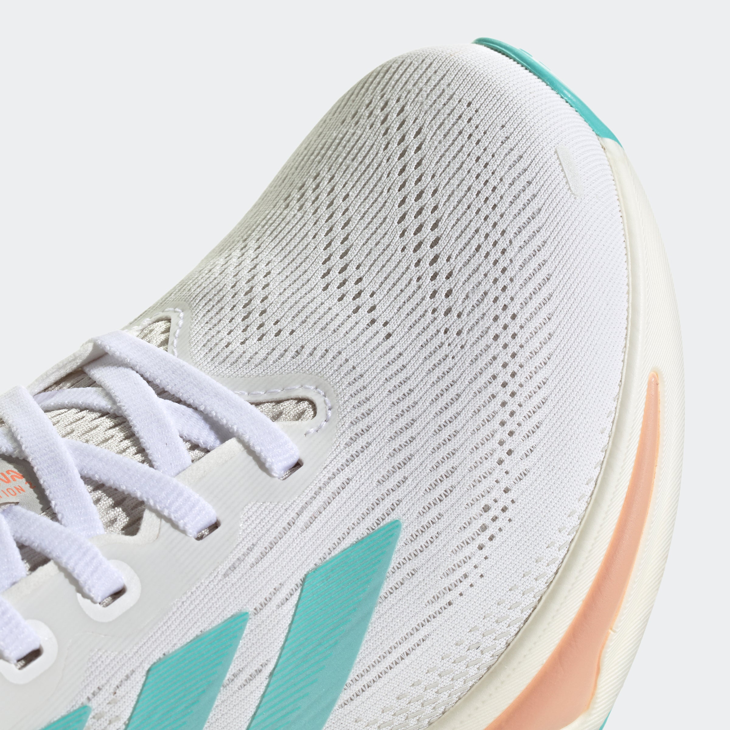 Adidas Supernova Solution 2, Laufschuh, Damen, White/Aqua/Peach