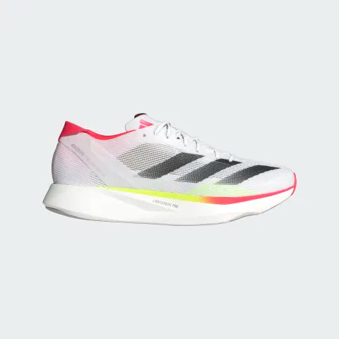 Adidas ADIZERO TAKUMI SEN, Laufschuh, Damen, Cloud White/Core Black/Lucid Red