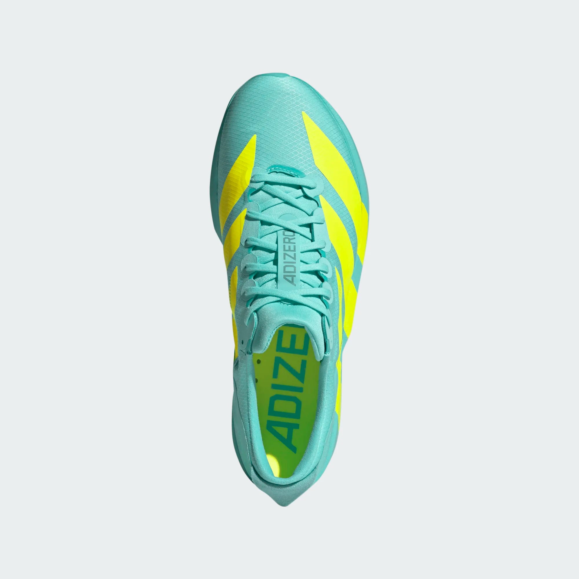 Adidas ADIZERO ADIOS 9, Laufschuh, Herren, Flash Aqua/Lucid Lemon/Zero Mint