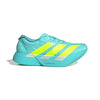 Adidas ADIZERO ADIOS Pro 4, Laufschuh, Damen, Semi Flash Aqua/Lucid Lemon/Mint Ton