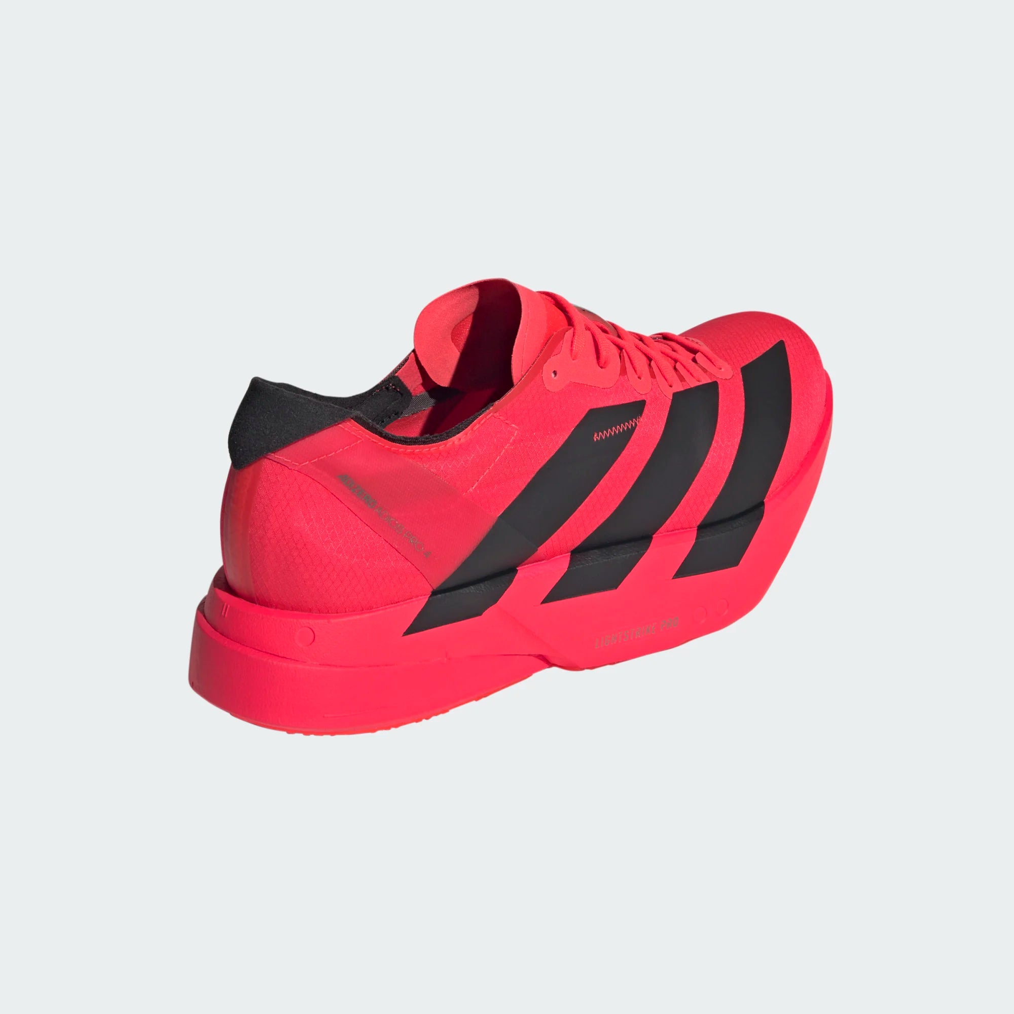 Adidas ADIZERO ADIOS PRO 4, Laufschuh, Herren, Lucid Red/Core Black/Lucid Red