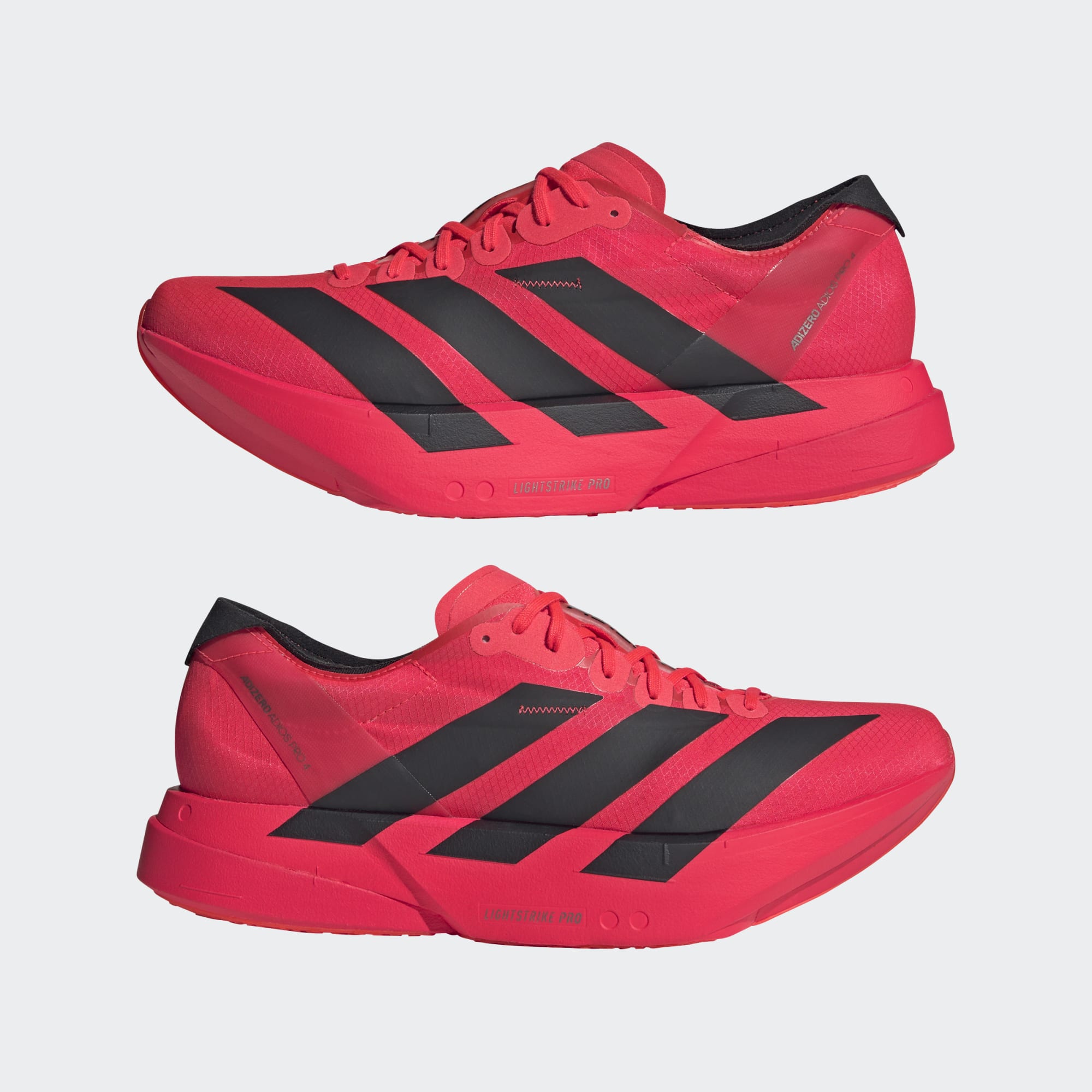 Adidas ADIZERO ADIOS PRO 4, Laufschuh, Herren, Lucid Red/Core Black/Lucid Red