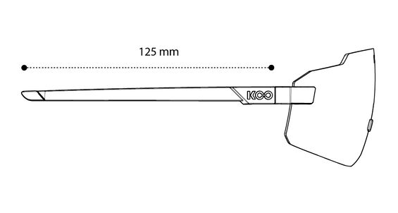 KOO Supernova, Sonnenbrille, Black Matt L.Green MR