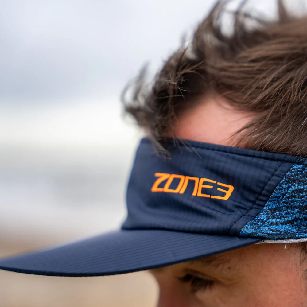 Zone3 Race Visor, blau/orange
