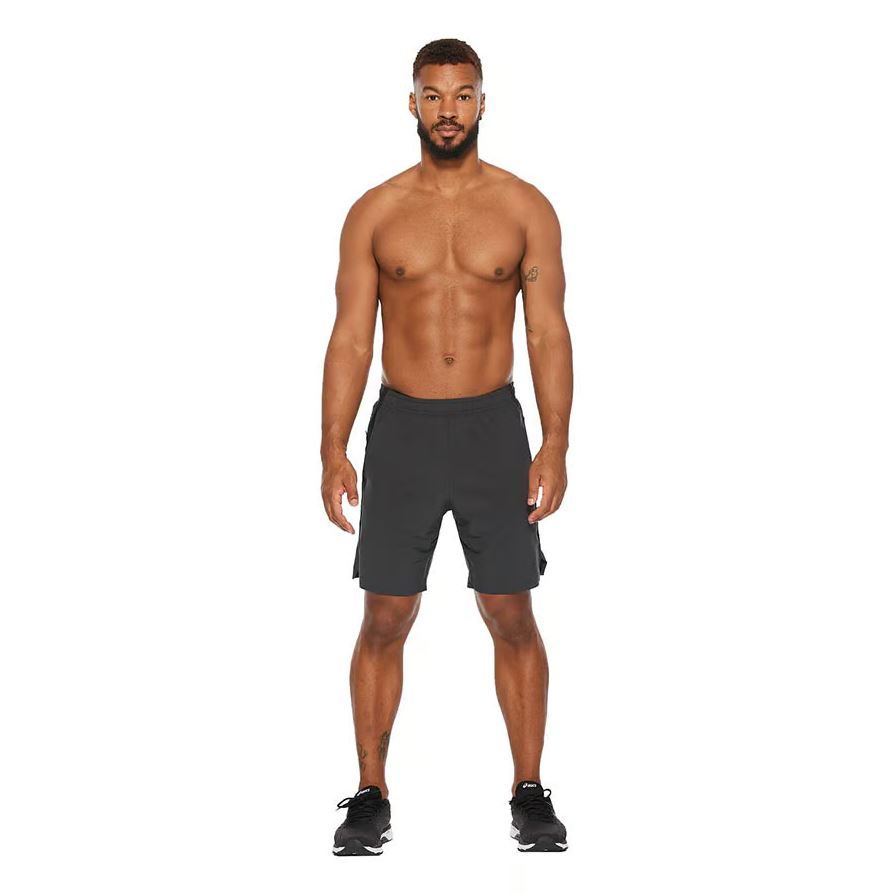 2XU Motion 8inch Shorts, Herren, Black/Black