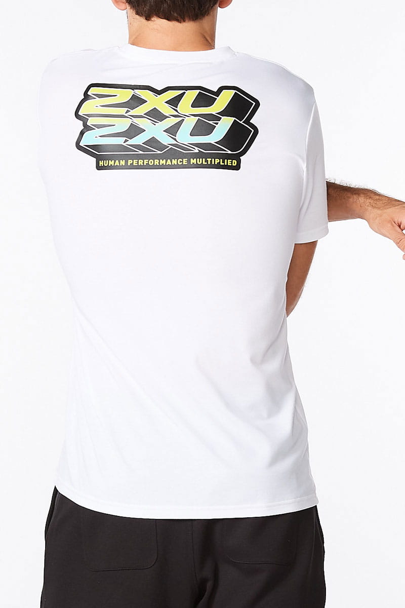 2XU Contender Tee, Herren, weiß