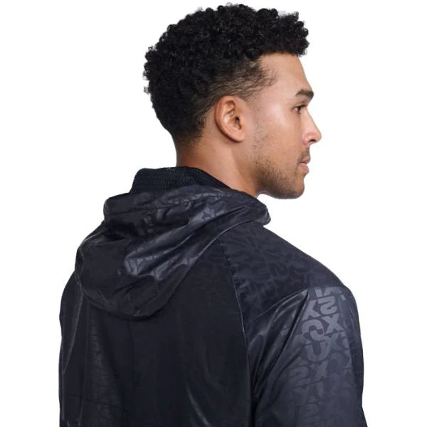 2XU Motion Windbreaker, Herren, Embossed Monogram/Silver Reflective