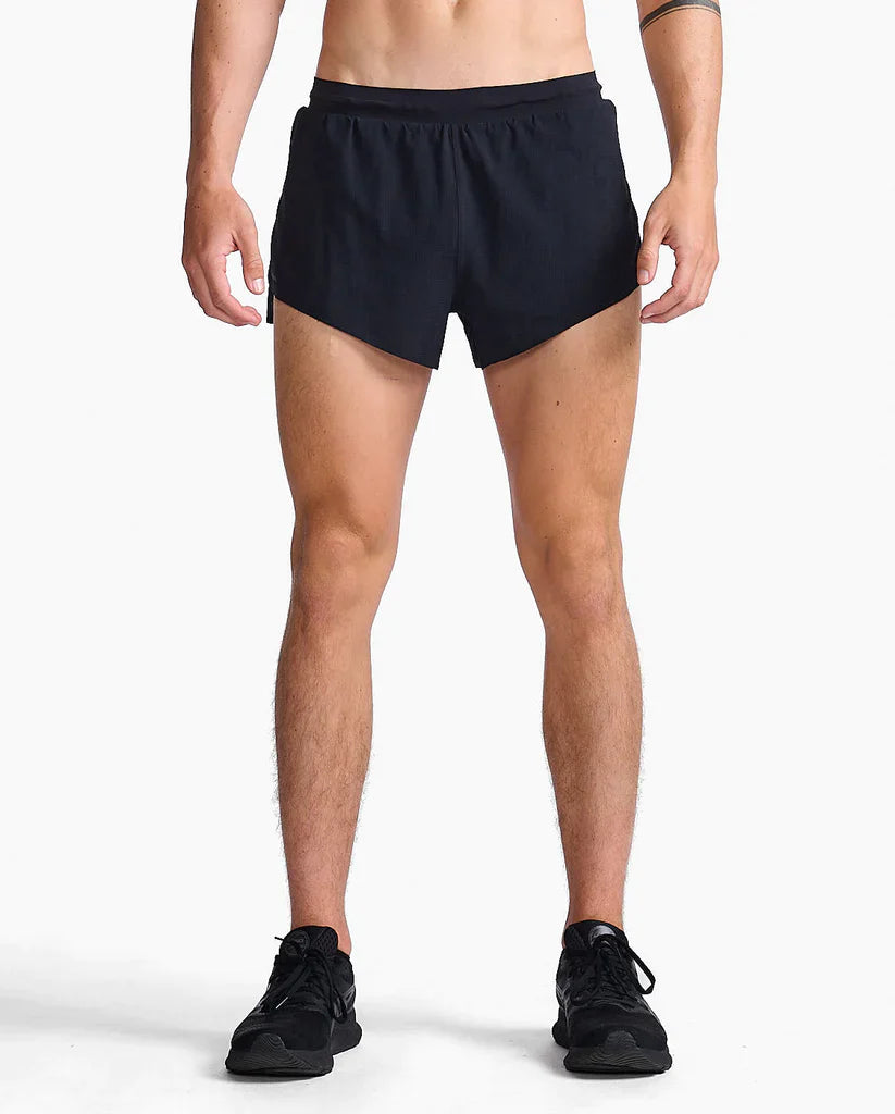 2XU Light Speed 3 Inch Short, Laufhose, Herren, schwarz/ reflektierend