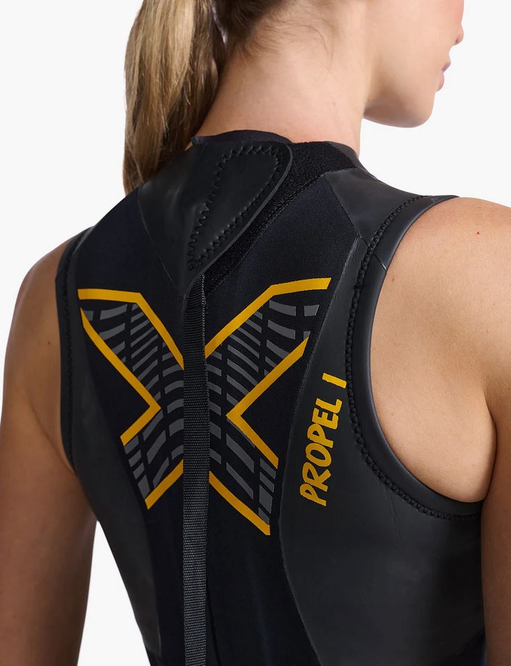 2XU P:1 Propel Sleeveless, Neoprenanzug, Damen  black/ambition, 2023