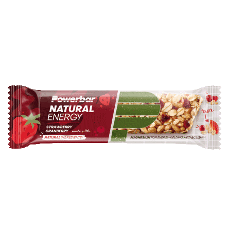 Powerbar Natural Energy Cereal Riegel, Strawberry & Cranberry MHD 1/25