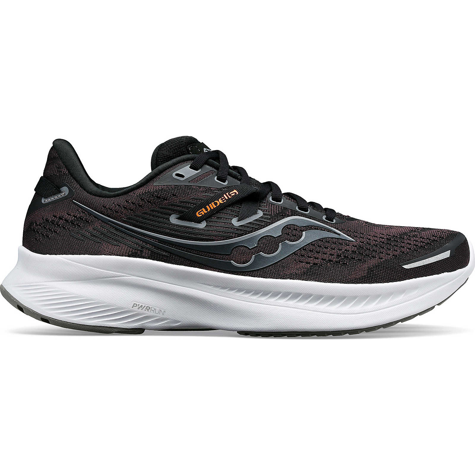 Saucony Guide 16, Damen, Black | White