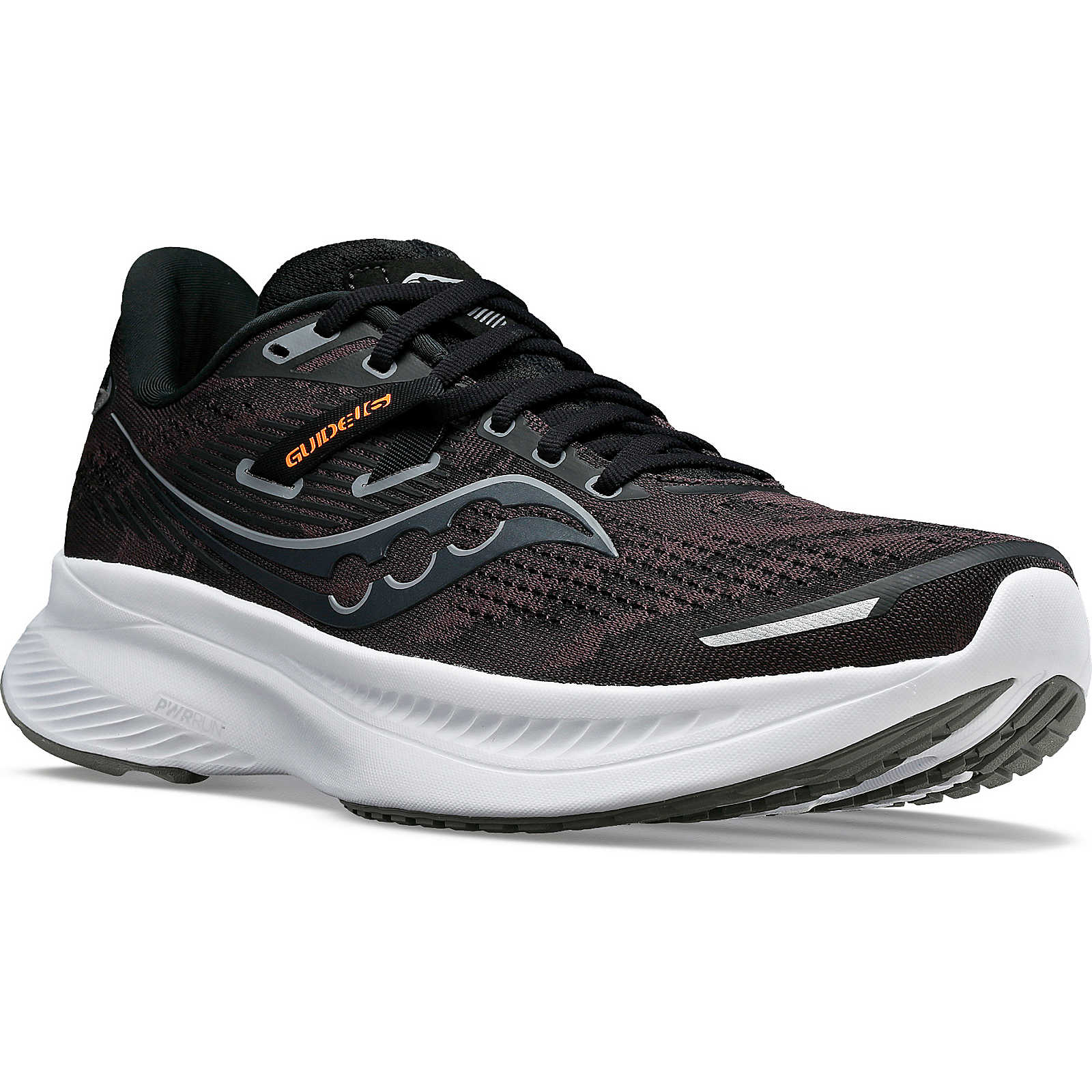 Saucony Guide 16, Damen, Black | White