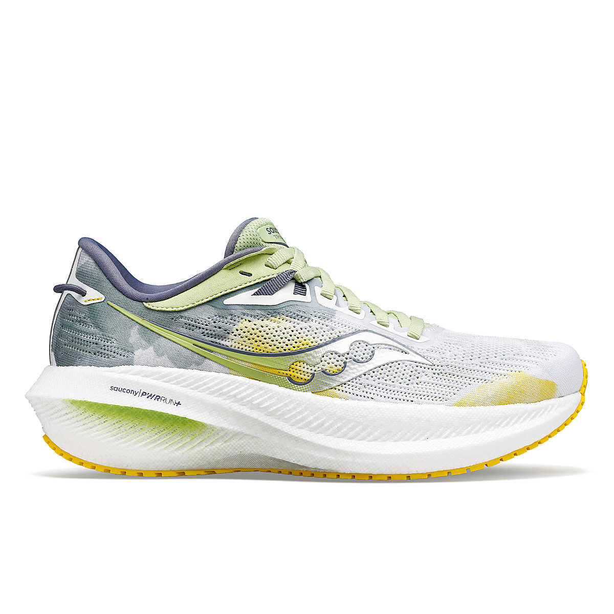 Saucony Triumph 21, Damen, white/fern