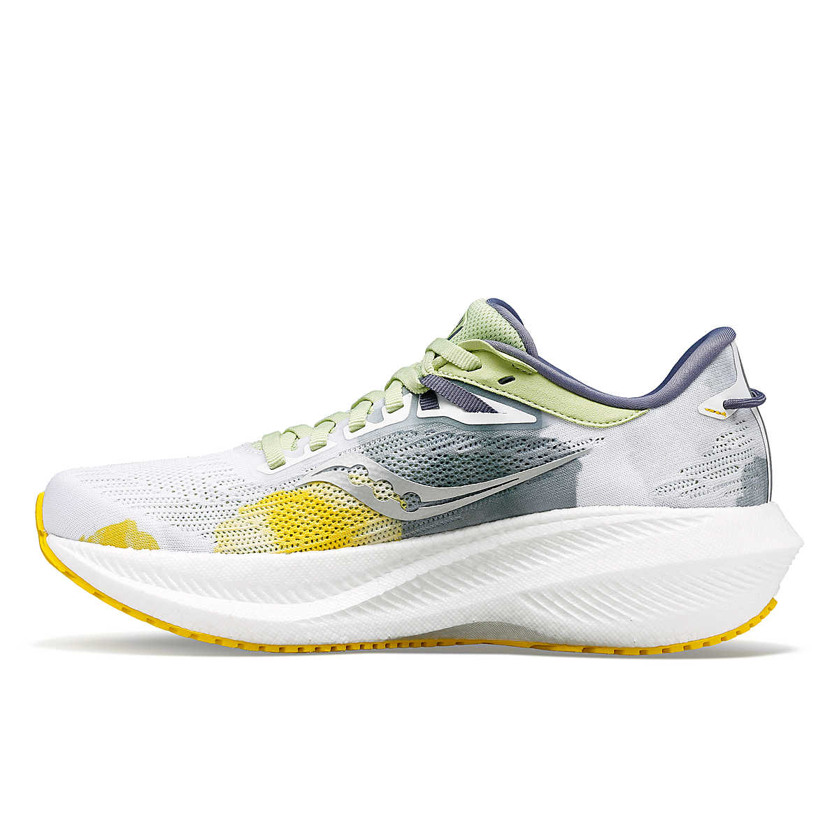 Saucony Triumph 21, Damen, white/fern