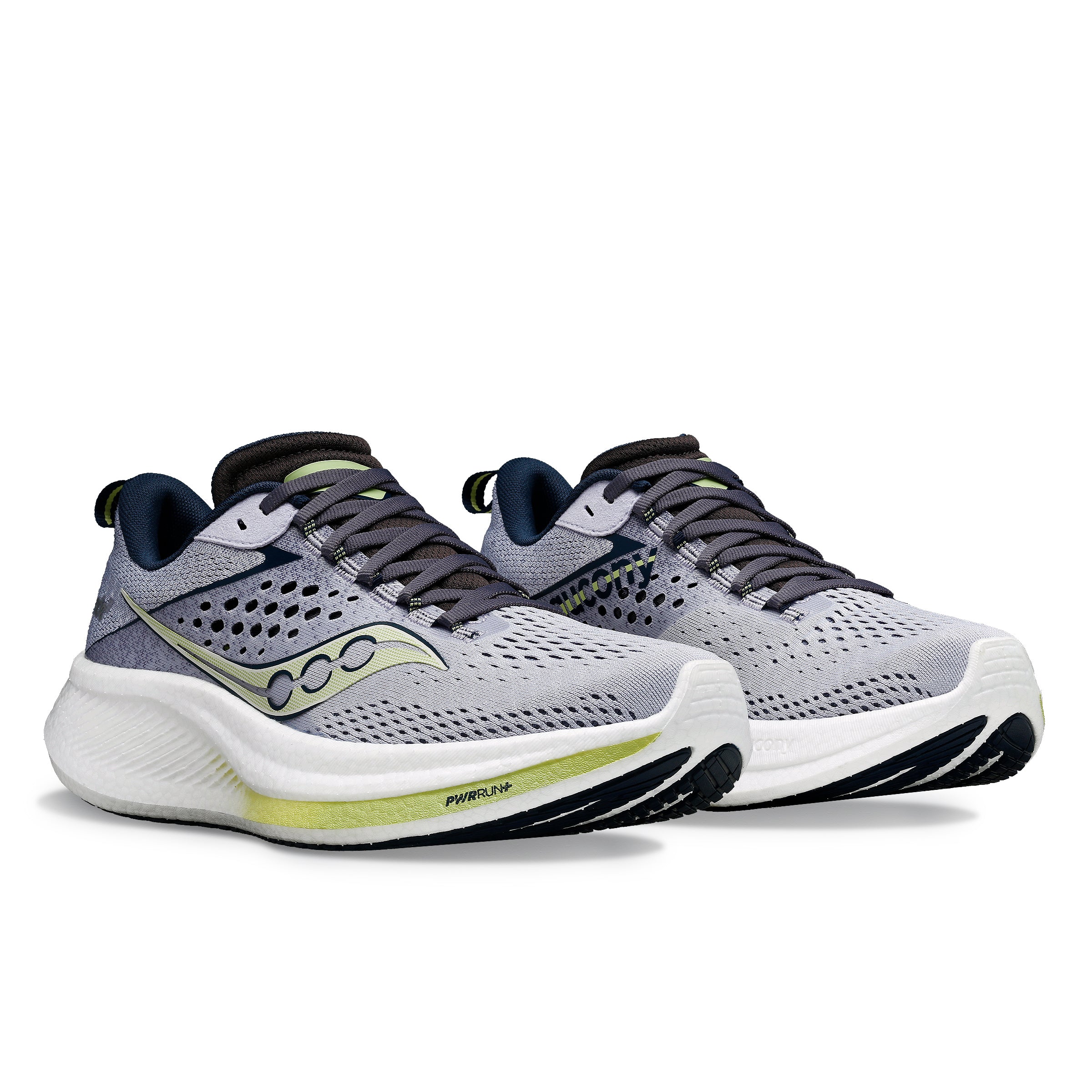 Saucony Ride 17, Laufschuhe, Damen, Iris/Navy