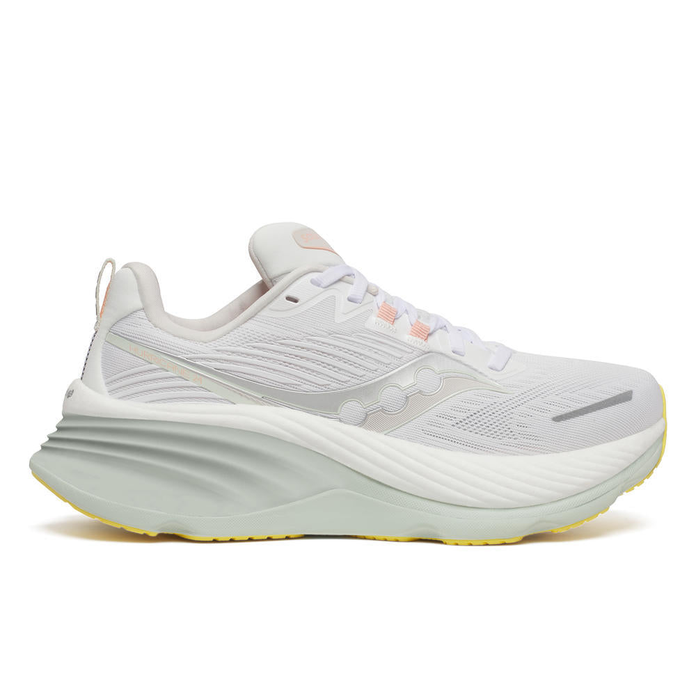 Saucony Hurricane 24, Laufschuh, Damen, White/Foam