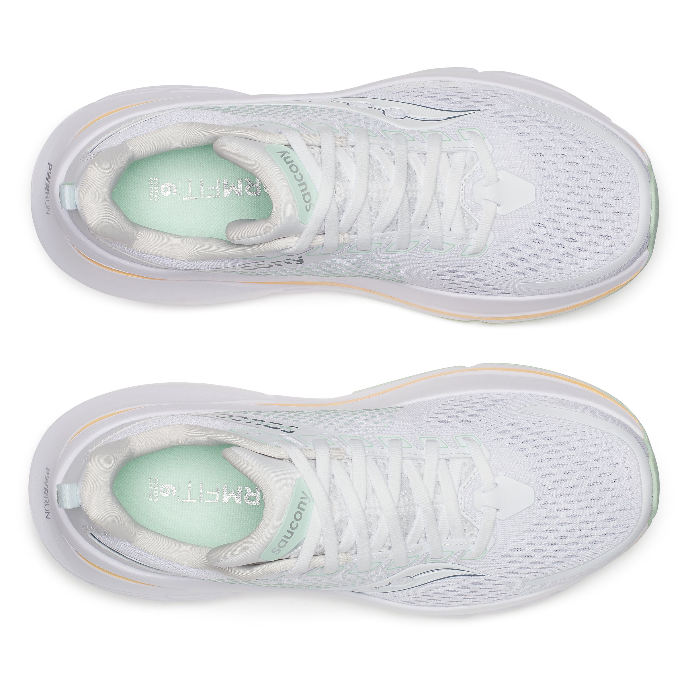 Saucony Guide 17, Laufschuhe, Damen, White/Peel