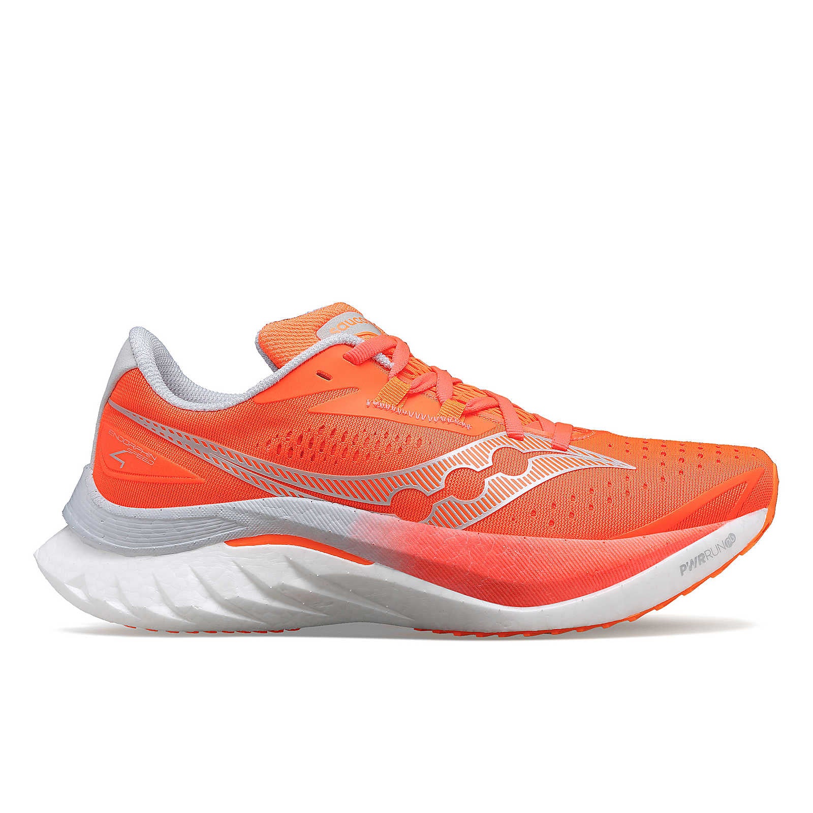 Saucony Endorphin Speed 4, Laufschuhe, Damen, Vizired Rouge