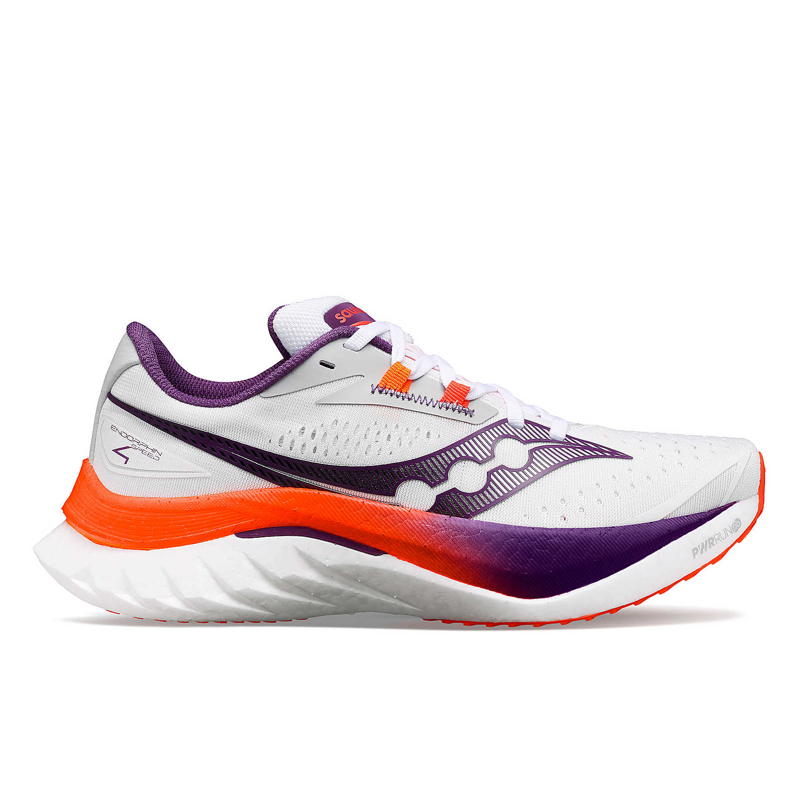 Saucony Endorphin Speed 4, Laufschuhe, Damen, white/violet