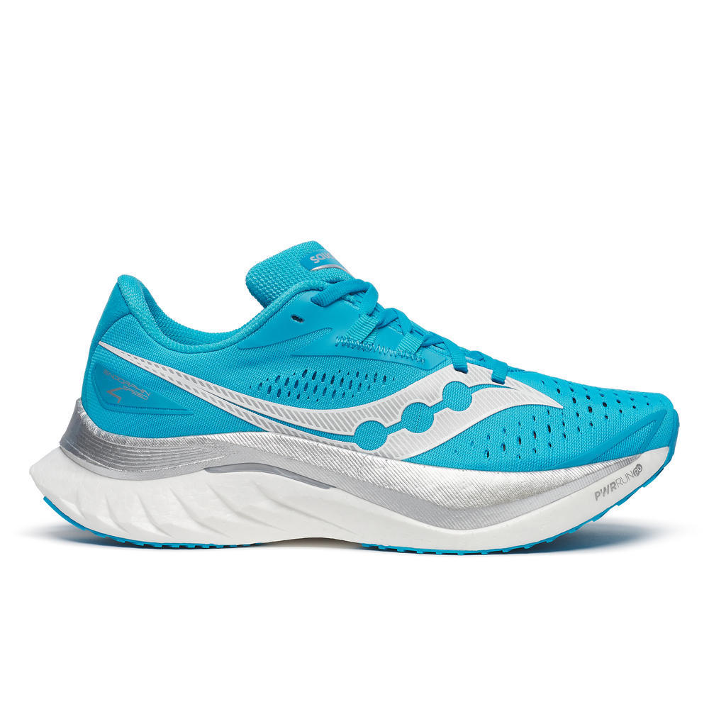 Saucony Endorphin Speed 4, Laufschuhe, Damen, Viziblue/Silver