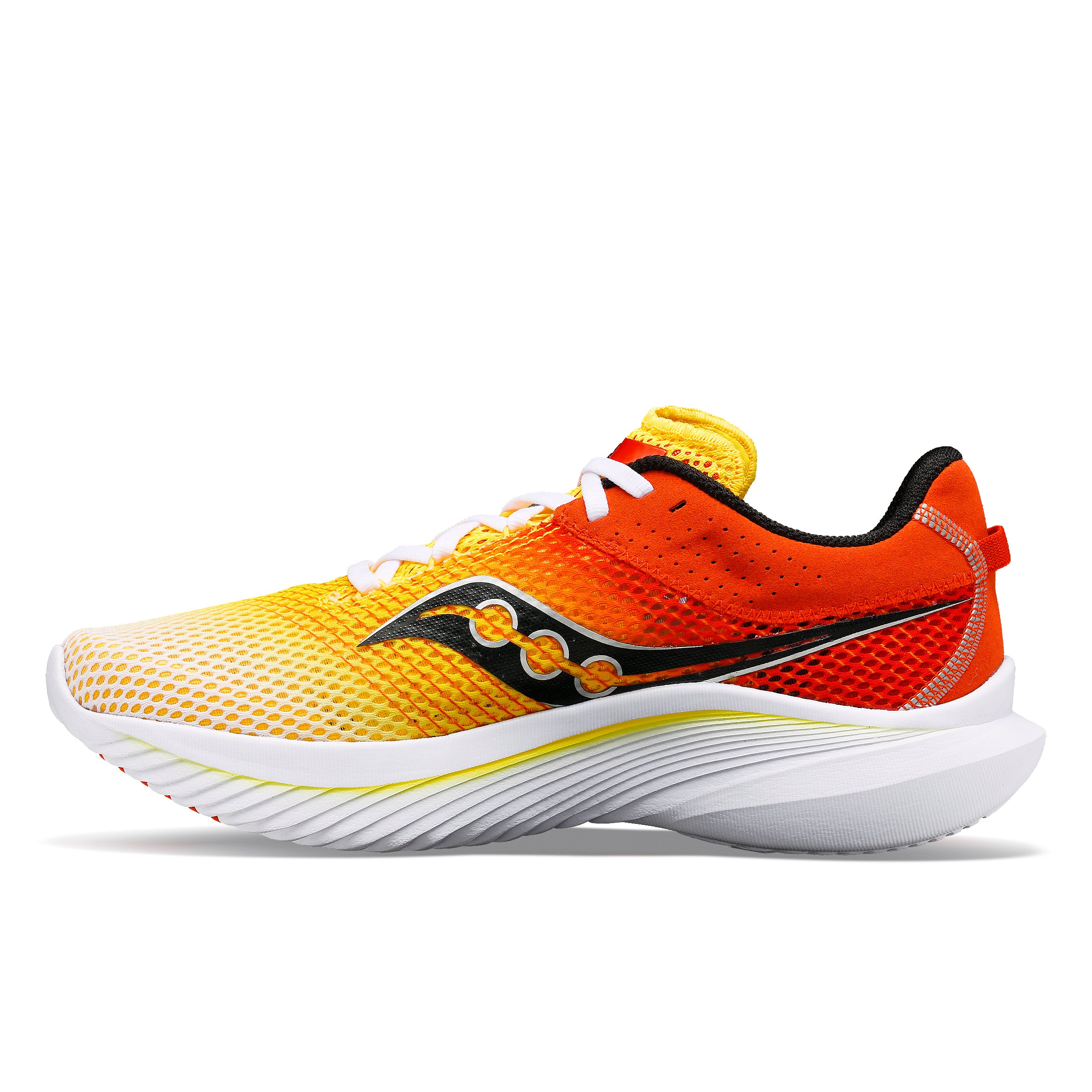 Saucony Kinvara 14, Herren, white/vizigold