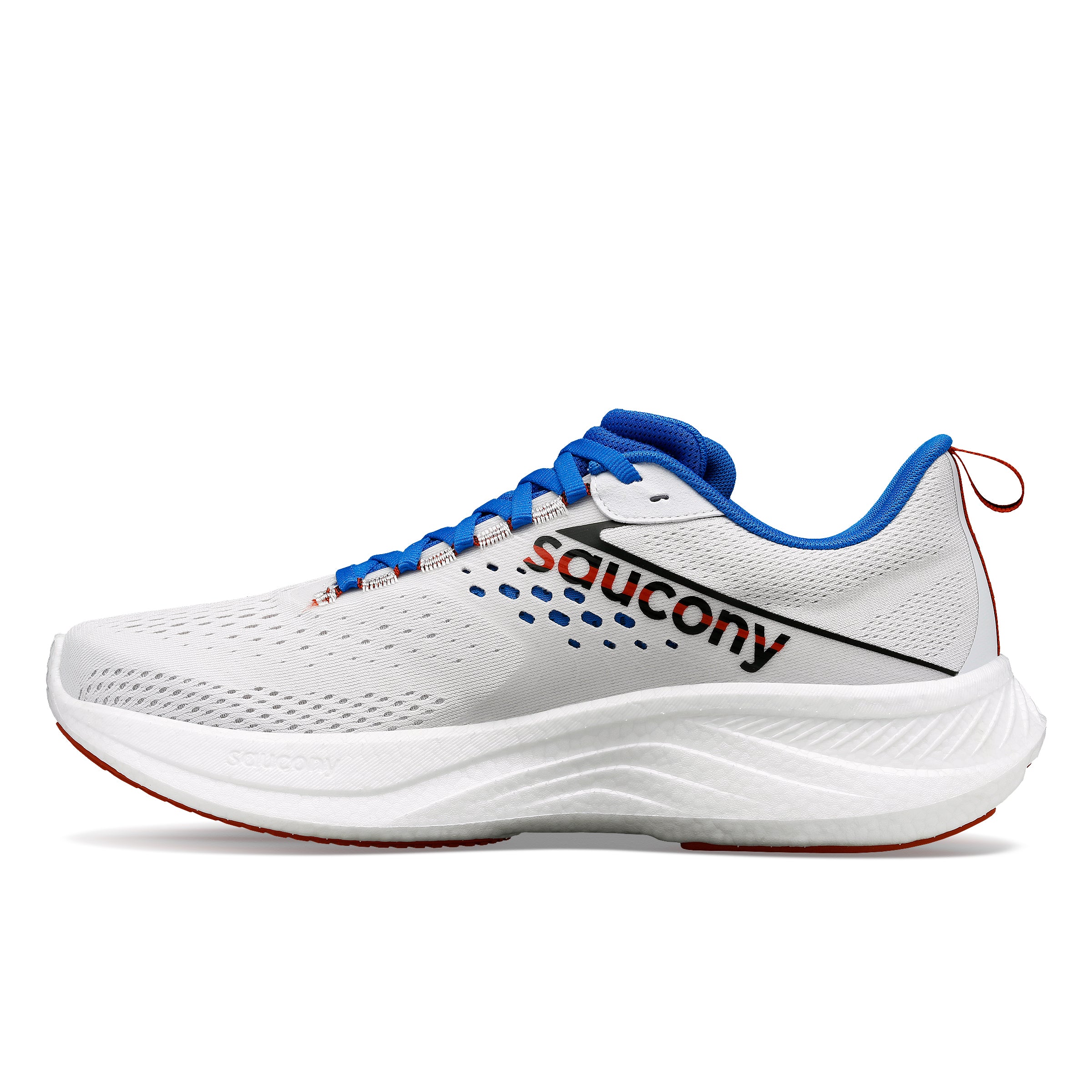 Saucony Ride 17, Herren, White/Cobalt