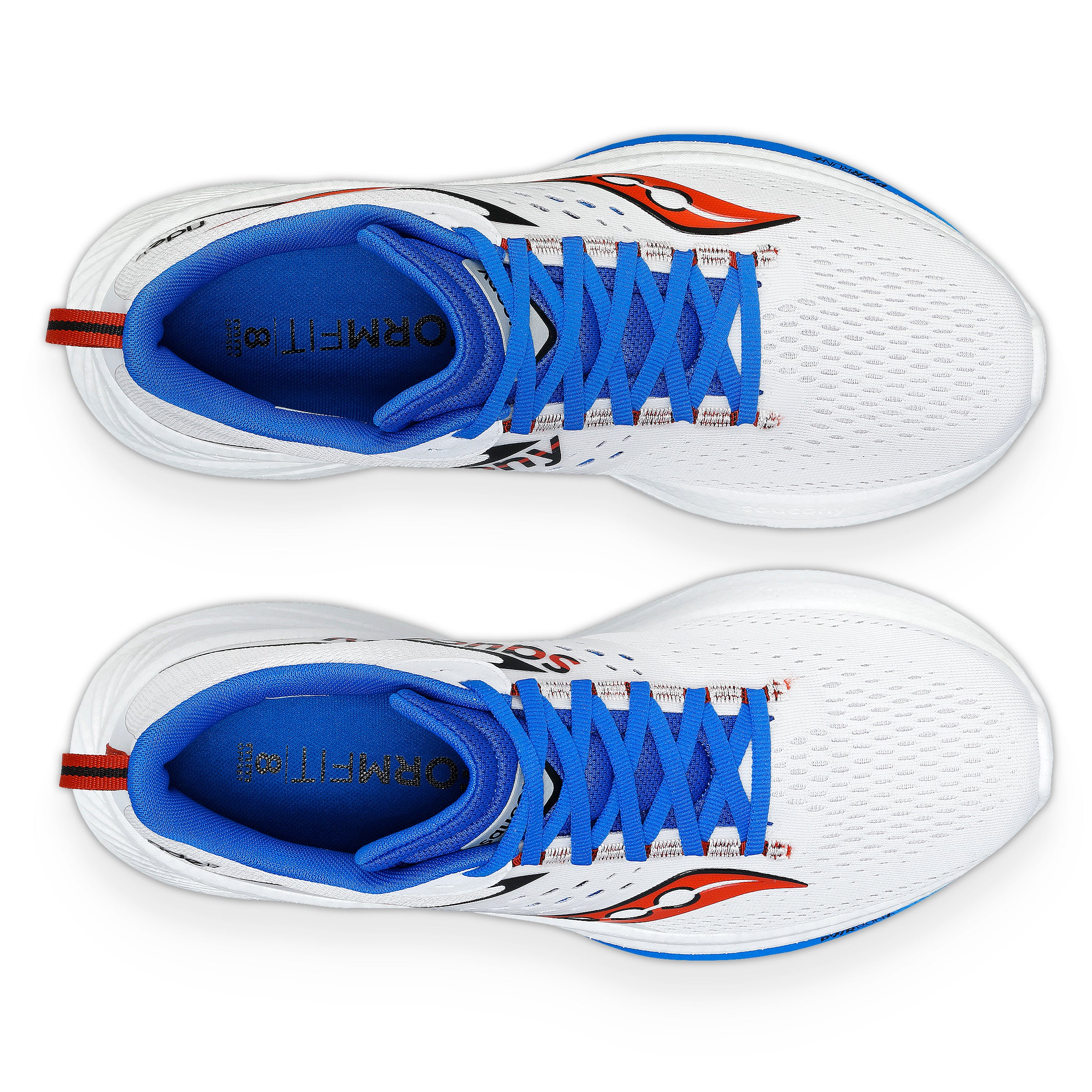 Saucony Ride 17, Herren, White/Cobalt