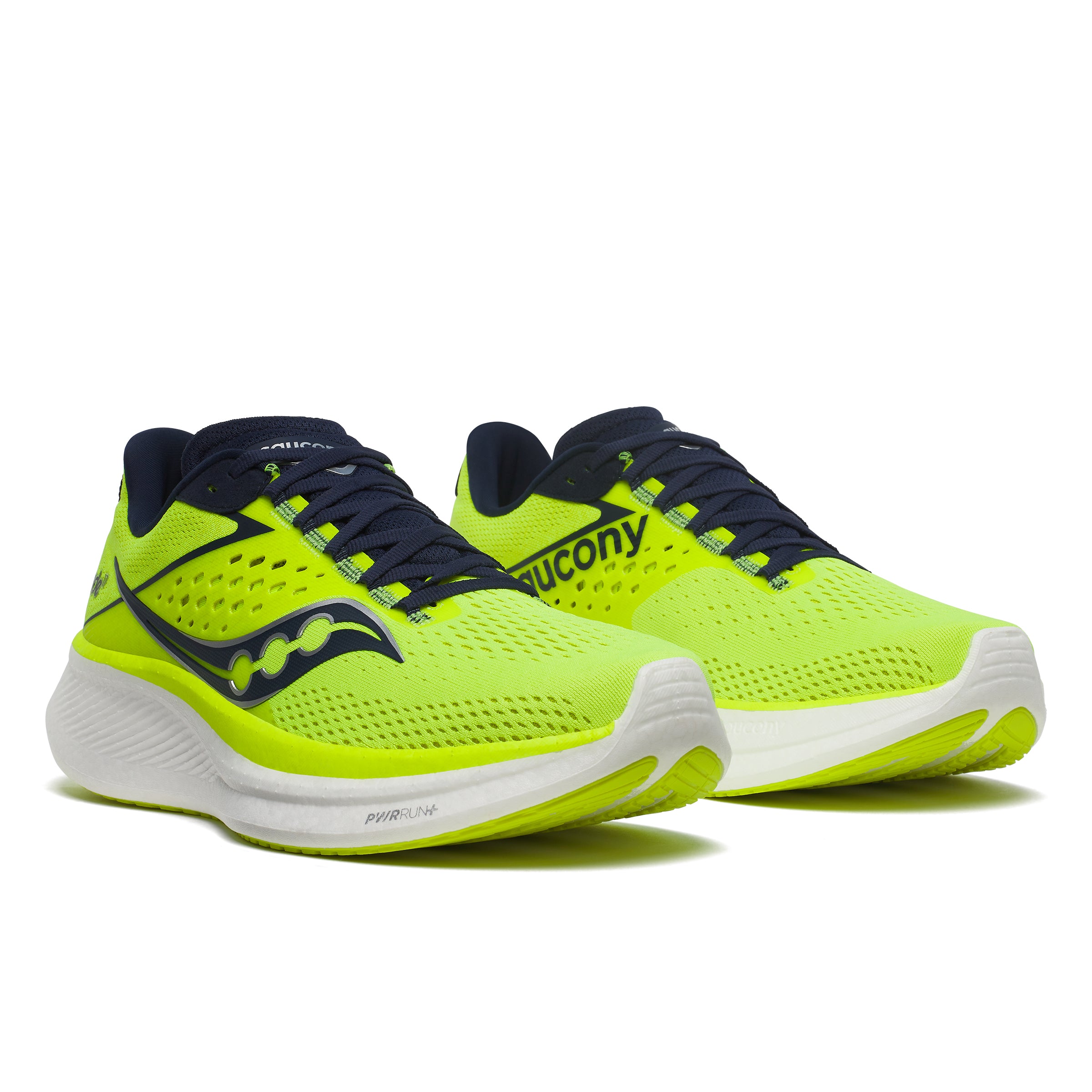 Saucony Ride 17, Laufschuh, Herren, Citron/Navy