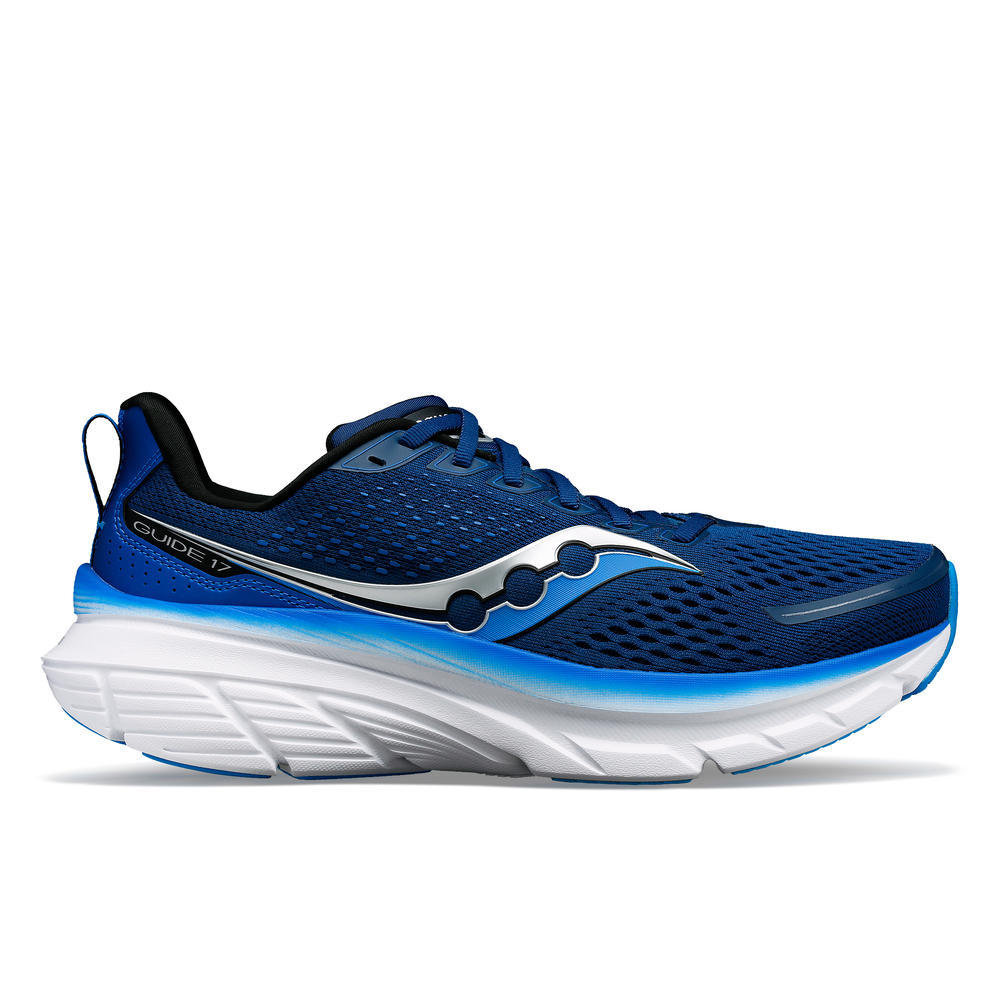 Saucony Guide 17 , Herren, Navy/Cobalt