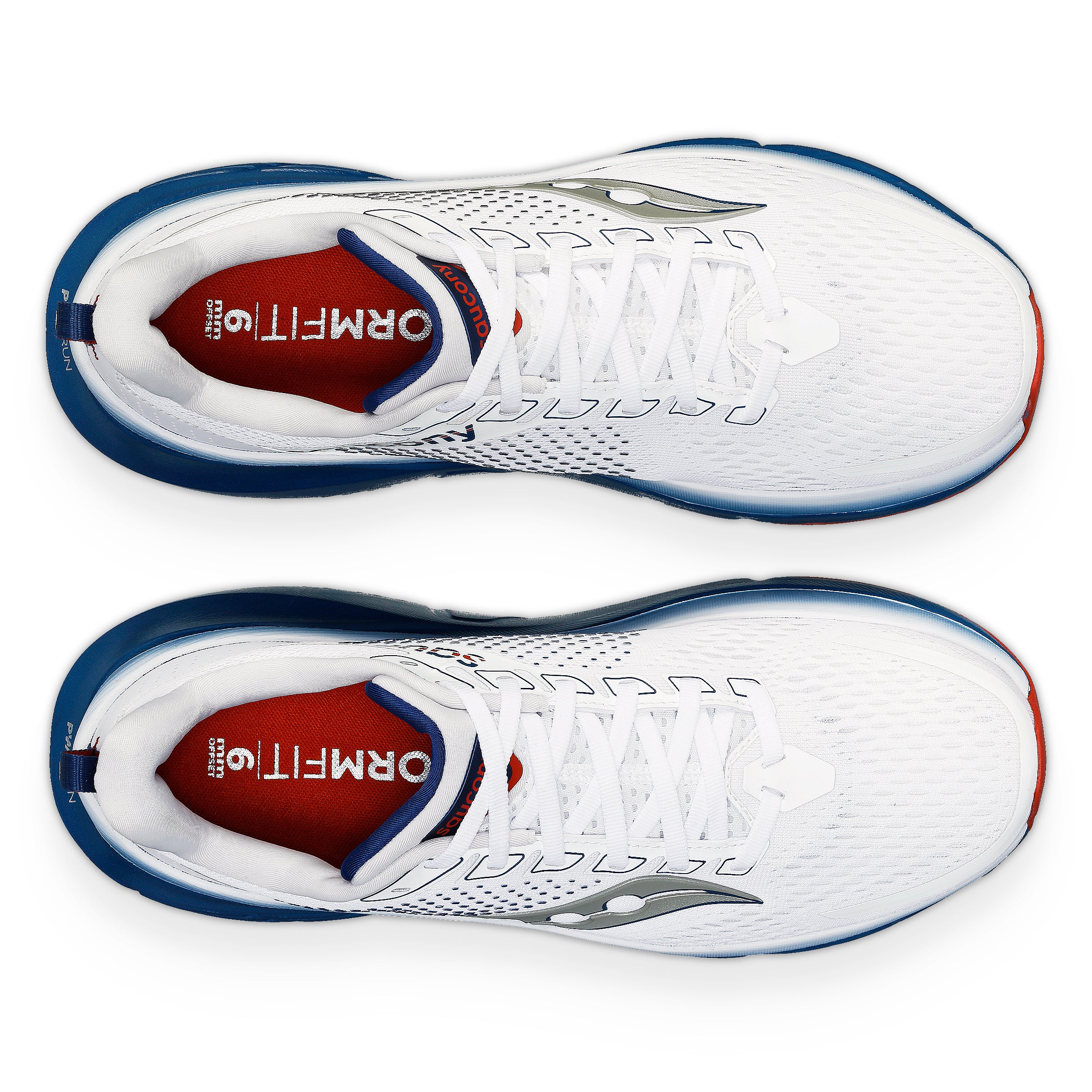 Saucony Guide 17, Herren, White/Navy