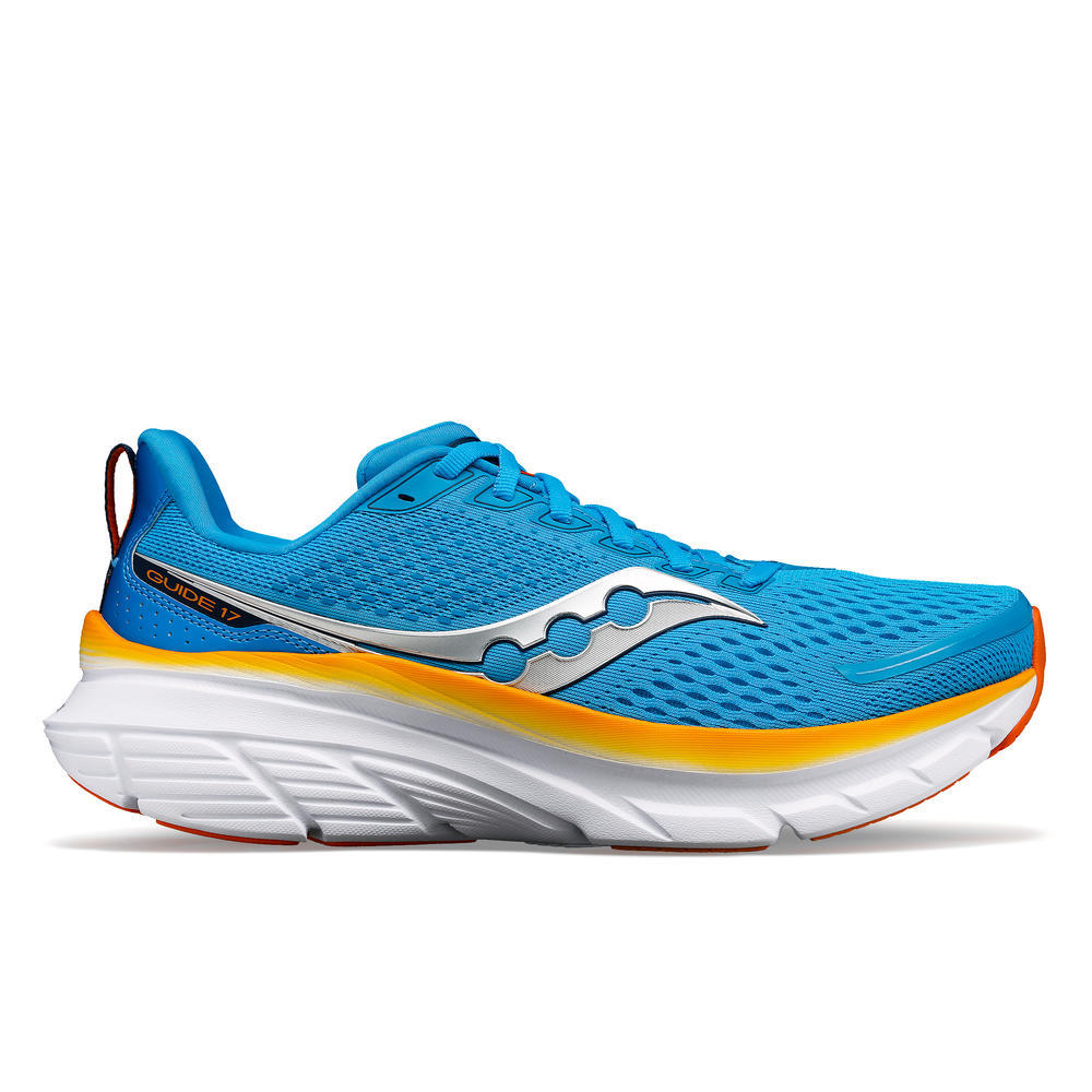 Saucony Guide 17, Herren, Viziblue/Peel