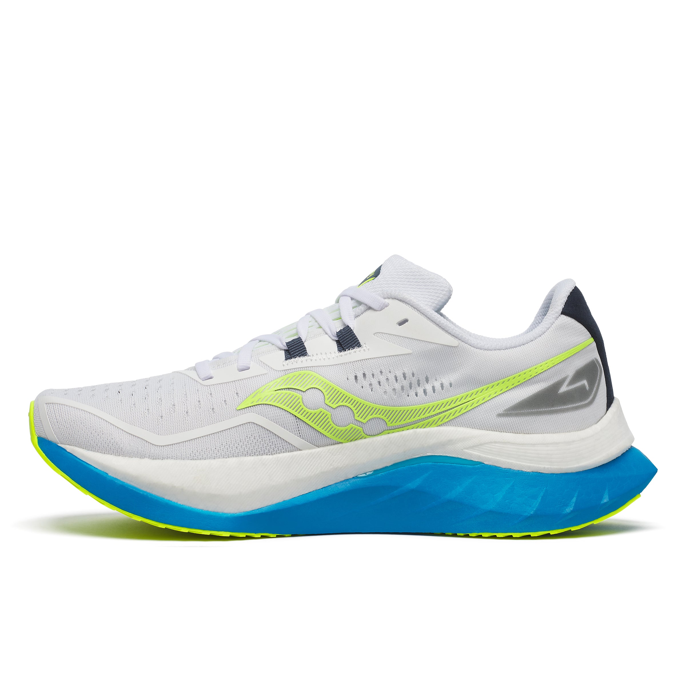 Saucony Endorphin Speed 4, Laufschuh, Herren, White/Viziblue