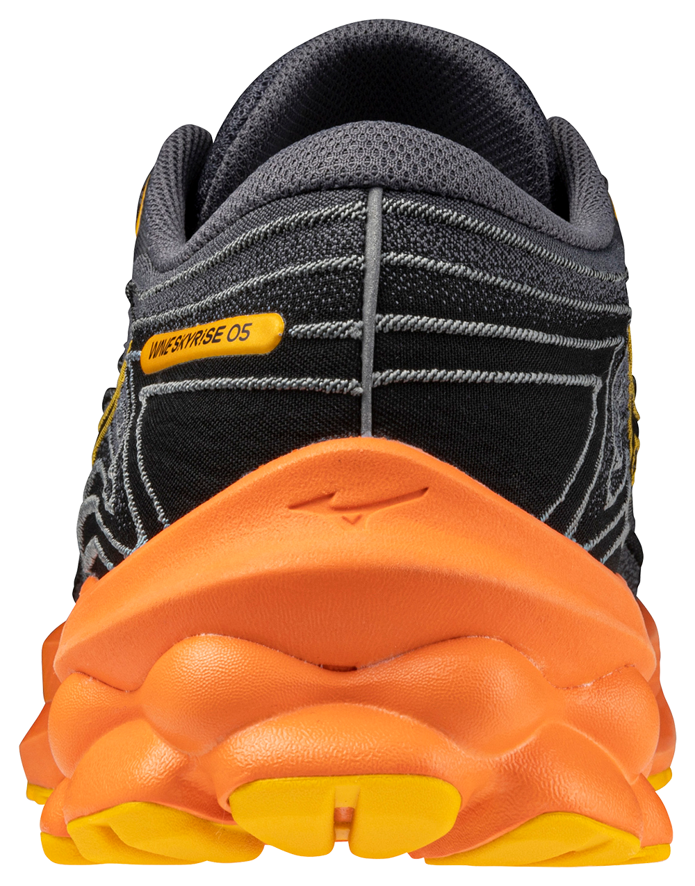 MIZUNO Wave Skyrise 5, Herren, Turbulence / Citrus / Nasturtium